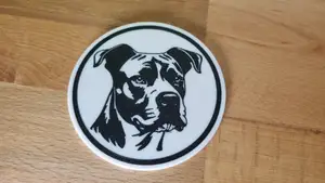 American Staffordshire Terrier coaster