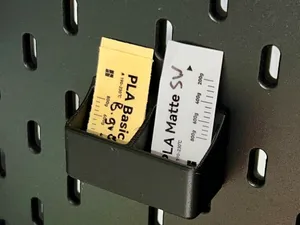 Skadis Bambu Filament Stickers Kanban for Orders