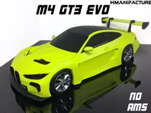 M4 GT3 EVO NO AMS 1/24 SCALE RACE CAR MODEL
