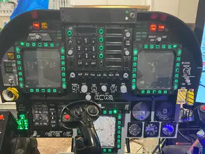 3D Printed FA/18c Cockpit for DCS