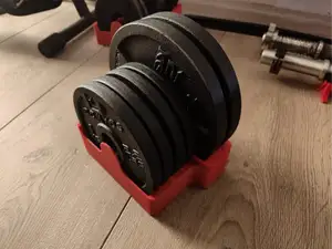 Horizontal Plate Rack - Domyos Decathlon 10kg