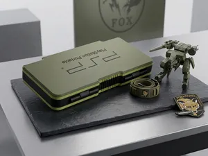 Playstation Portable PSP MGS Case Print-in-Place