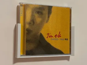 CD Case Wall Shelf with Adhesive Mounting #CD盒墙挂架