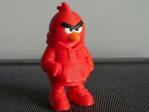 Angry Bird Red Hoodie Figure