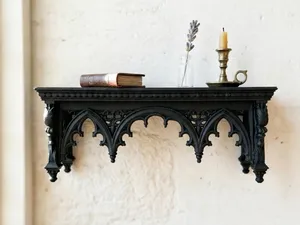 Baroque Scroll Console - The Royal Shadow