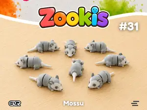 Zookis - Mossu (opossum) #31