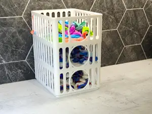 Stackable Dishwasher/Washing machine tablet holder