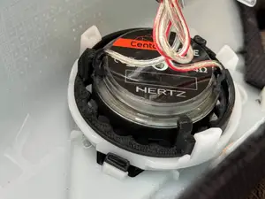 Audi B9 and B9.5 A-Pillar tweeter mount adapter