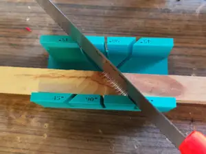 Miter Cut Box for Precise 90° and 45° Cuts