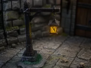 Emberkeep Dungeon Lantern – Hanging Lamp