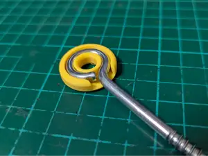 High Visability cap for eye bolt