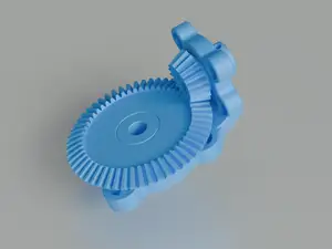 3:1 /90° Bevel Gears for Ø8mm Shafts NO SCREWS!