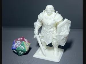 D&D-Mensch-Paladin