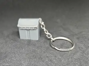 BBQ Grill Keychain