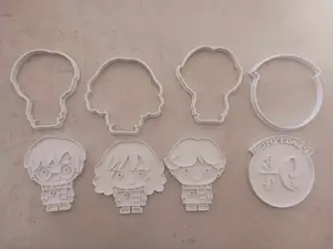 Harry Potter cookie cutters and stamps