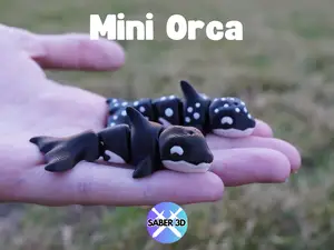 Mini Articulated Orca 