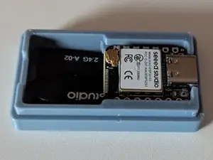 Seeed ESP32-C3/C6/S3 case with room for antenna