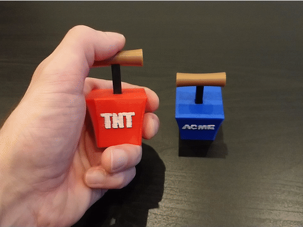 ACME TNT Detonator Fidget Toy