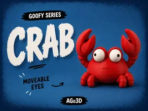 Goofy series – CRAB Movable Eyes NOAMS