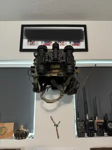 Tactical Helmet Wall Mount