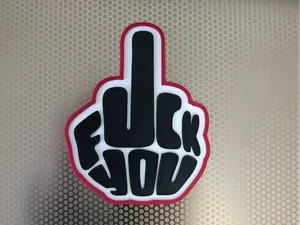 Déco 3D Fuck You