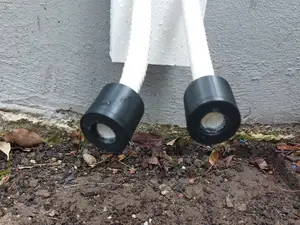Klimaanlage Kondenzwasser Endkappen mit Sieb