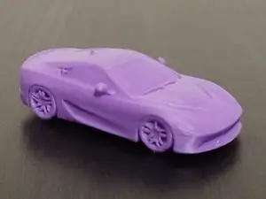 Sports car model