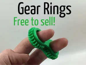 Gear Rings Fidget (Free to sell)