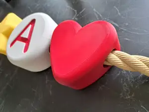 Big Rounded Heart Bead