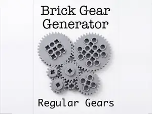 BRICK Gear Generator (Regular Gears)