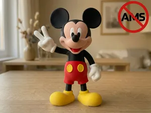 Mickey Mouse – Figurine (AMS + No AMS Versions) 