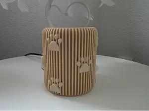 Dog's paw cup, pen holder, no support