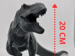 T-Rex Realistic High Detail Easy Print Model