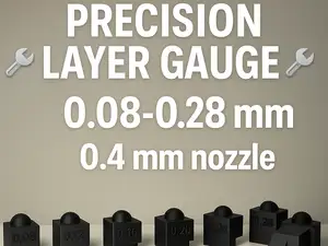 Precision Layer Test Gauge 0.08–0.28 mm