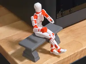 dummy 13 concrete bench
