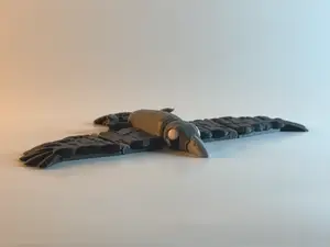 Articulated Cute Halloween Raven