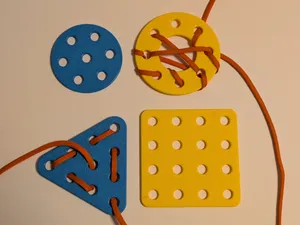 Lacing Boards - Set for Motor Skill Development