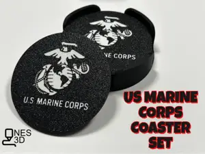 U.S. Marine Corps Coaster Set