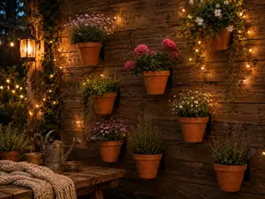 TerraHook - Terracotta pot wall hanger