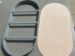 Cortador Oval para Cerâmica 24 x 12 cm Reforçada