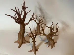 Set of 4 dead trees for Dungeons and Dragons DND