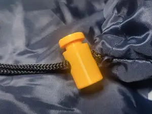 cord lock with printed spring no supports needed