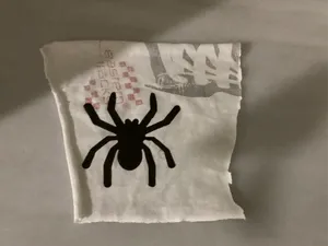 Iron-on textile sticker