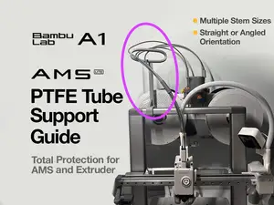 A1 PFTE Tube Support Guide - AMS Lite
