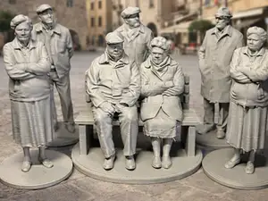 Miniature Persone – Set Figure Anziani Realistiche