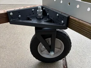 Solar Cart Wheel Assembly