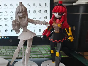 Mimi Sentry Dummy 13  Jointed Figure 可动步哨娘2.0