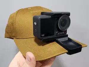 DJI Osmo Action 3/4/5 Hat Mount