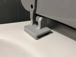 Toilet seat fixings