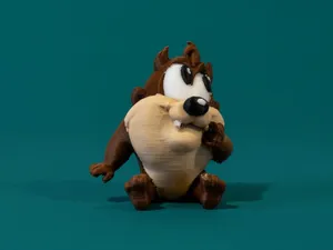 Baby Taz Keychain
